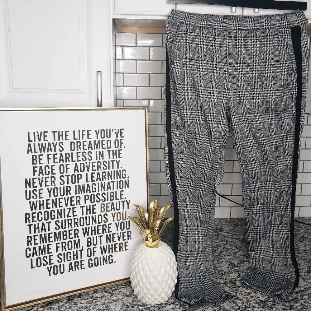 Wales Check Zip Pants